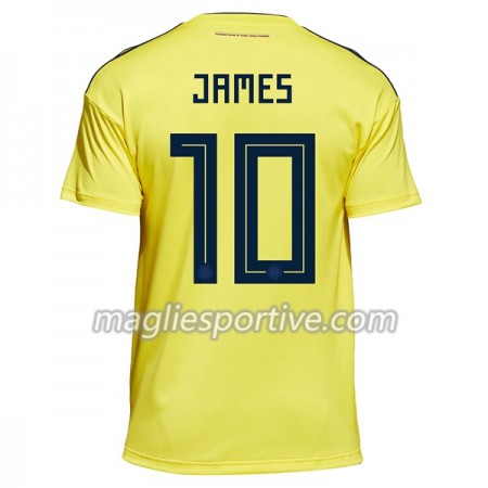 Completo Calcio Colombia James 10 Divisa Prima Mondiali 2018